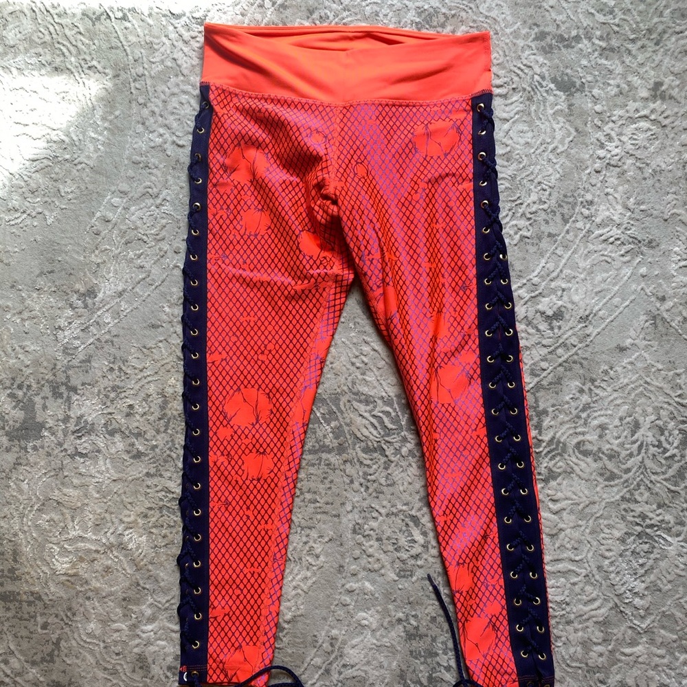 Zumba fishnet style legging